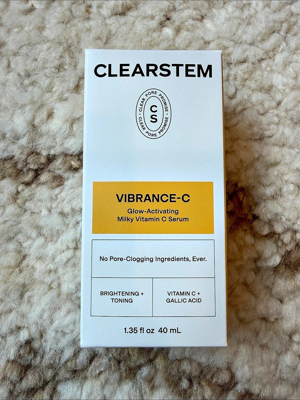 CLEARSTEM VIBRANCE-C Glow-Activating Milky Vitamin C Serum Glow-Activating